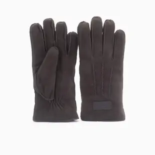 Warmbat Men&#039;s Lammy Gloves Goat Suede Dark Brown