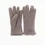 Warmbat Warmbat Ladies Gloves Goat Suede Pebble Brown-Grey