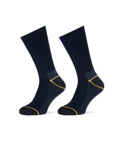 Stapp Yellow Men's Worker Work Socks 4415 Blue 2-Pair