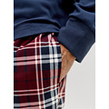 Jack & Jones Jack & Jones Men's Lounge Pajama Set Long JACMIXED Polyester Checkered Blue/Red