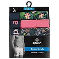 Apollo Apollo Heren Boxershorts Print 3-Pack Multi Color