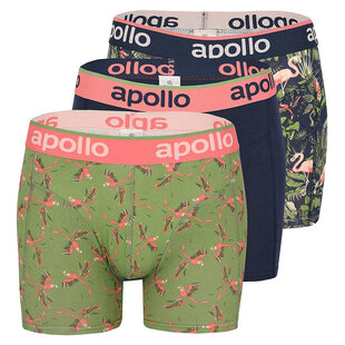 Apollo Heren Boxershorts Print 3-Pack Multicolor