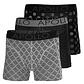 Apollo Apollo Men's Boxer Shorts Print 3-Pack Multi Black