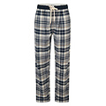 Phil & Co Phil & Co Men's Pyjama Pants Long Flannel Checkered Gray
