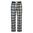 Phil & Co Phil & Co Men's Pyjama Pants Long Flannel Checkered Gray
