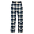 Phil & Co Phil & Co Heren Pyjamabroek Lang Flanel Geruit Blauw