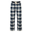 Phil & Co Phil & Co Heren Pyjamabroek Lang Flanel Geruit Blauw