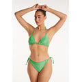 Ten Cate Ten Cate Dames Triangel Bikinitop Effen Groen