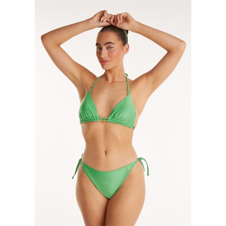 Ten Cate Ten Cate Ladies Triangle Bikini Top Solid Green