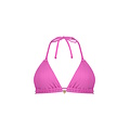 Ten Cate Ten Cate Dames Triangel Bikinitop Textuur Effen Roze