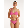 Ten Cate Ten Cate Dames Ring Bikini Slip Textuur Effen Roze