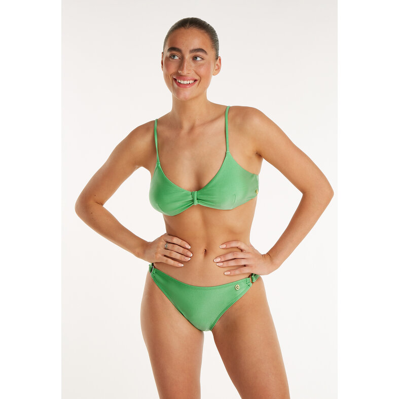 Ten Cate Ten Cate Women's Ring Bikini Slip Solid Green