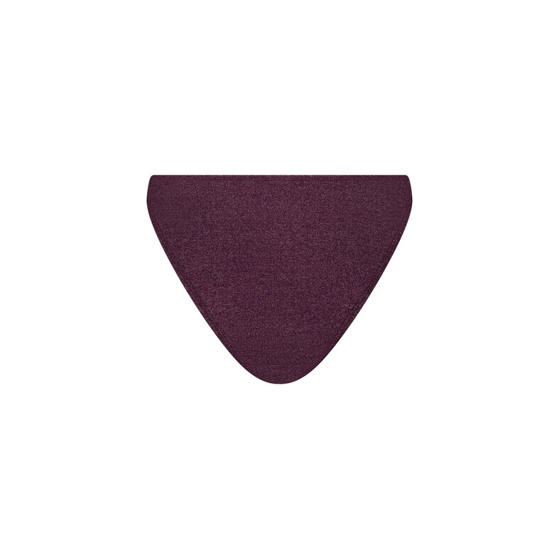 Ten Cate Ten Cate Ladies Ring Bikini Slip Glitter Bordeaux Red