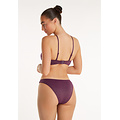 Ten Cate Ten Cate Dames Ring Bikini Slip Glitter Bordeauxrood