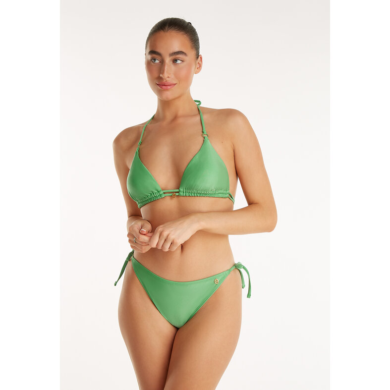 Ten Cate Ten Cate Ladies Bow Bikini Briefs Solid Green