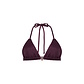Ten Cate Ten Cate Ladies Triangle Bikini Top Glitter Bordeaux Red