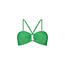 Ten Cate Ten Cate Dames Bandeau Ring Bikinitop Effen Groen