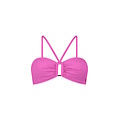 Ten Cate Ten Cate Dames Bandeau Ring Bikinitop Textuur Effen Roze