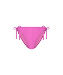 Ten Cate Ladies Bow Bikini Slip Texture Solid Pink