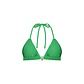 Ten Cate Ten Cate Ladies Triangle Bikini Top Solid Green