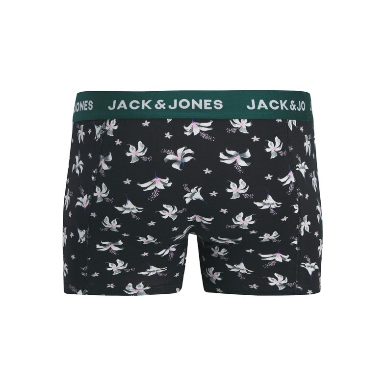 Jack & Jones Jack & Jones Heren Boxershorts Trunks JACTODD Gebloemd 3-Pack