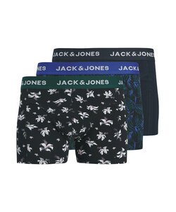 Jack & Jones Men's Boxer Shorts Trunks JACTODD Floral 3-Pack