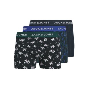 Jack & Jones Men's Boxer Shorts Trunks JACTODD Floral 3-Pack