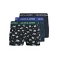 Jack & Jones Jack & Jones Heren Boxershorts Trunks JACTODD Gebloemd 3-Pack