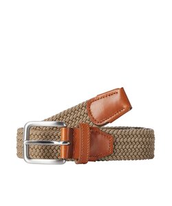 Jack & Jones Heren Riem JACSPRING Gevlochten Bruin