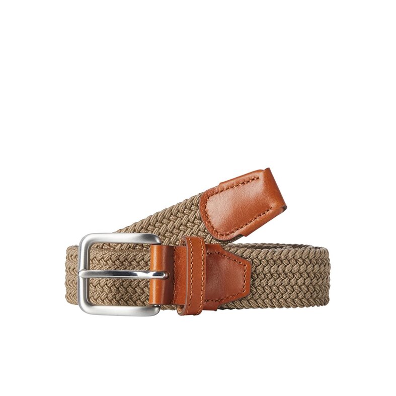 Jack & Jones Jack & Jones Men's Belt JACSPRING Braided Brown