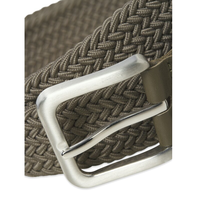 Jack & Jones Jack & Jones Men's Belt JACSPRING Braided Light Taupe