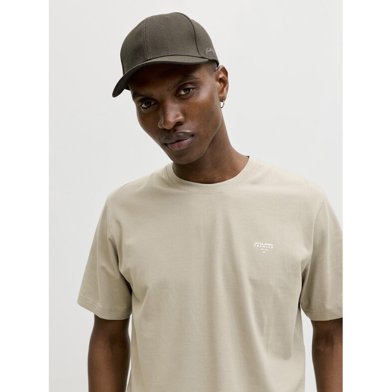 Jack & Jones Jack & Jones Men's Baseball Cap JACBASE LOUIS Linen Taupe