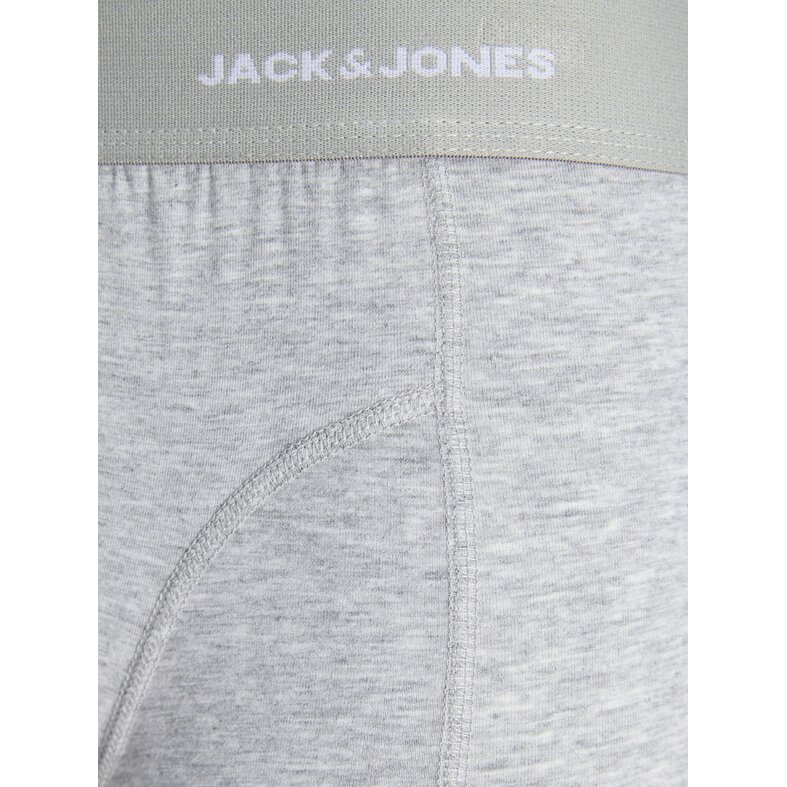 Jack & Jones Jack & Jones Heren Boxershorts Trunks JACGABRIEL Bamboe Effen 3-Pack Grijs/Donkerblauw/Zwart