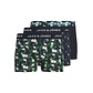 Jack & Jones Jack & Jones Heren Boxershorts Trunks JACFLAMINGO Flamingo Print 3-Pack Multicolor