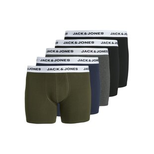 Jack & Jones Heren Plus Size Boxershorts Trunks JACBASIC 5-Pack Multicolor