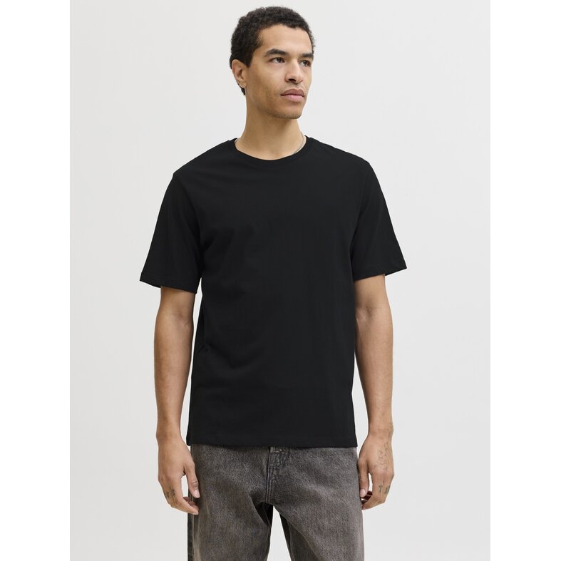 Jack & Jones Jack & Jones Basic Men's T-shirt JJEORGANIC Round Neck Black
