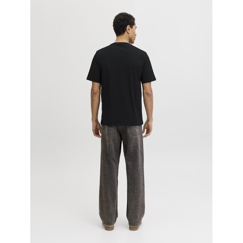 Jack & Jones Jack & Jones Basic Men's T-shirt JJEORGANIC Round Neck Black