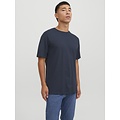 Jack & Jones Jack & Jones Basic Heren T-shirt JJEORGANIC Ronde Hals Donkerblauw