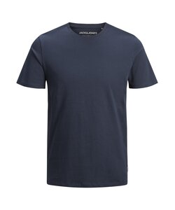 Jack & Jones Basic Men's T-shirt JJEORGANIC Round Neck Dark Blue