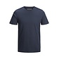 Jack & Jones Jack & Jones Basic Heren T-shirt JJEORGANIC Ronde Hals Donkerblauw