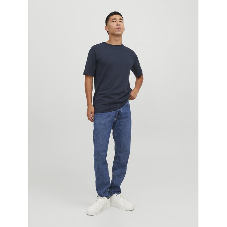 Jack & Jones Jack & Jones Basic Men's T-shirt JJEORGANIC Round Neck Dark Blue