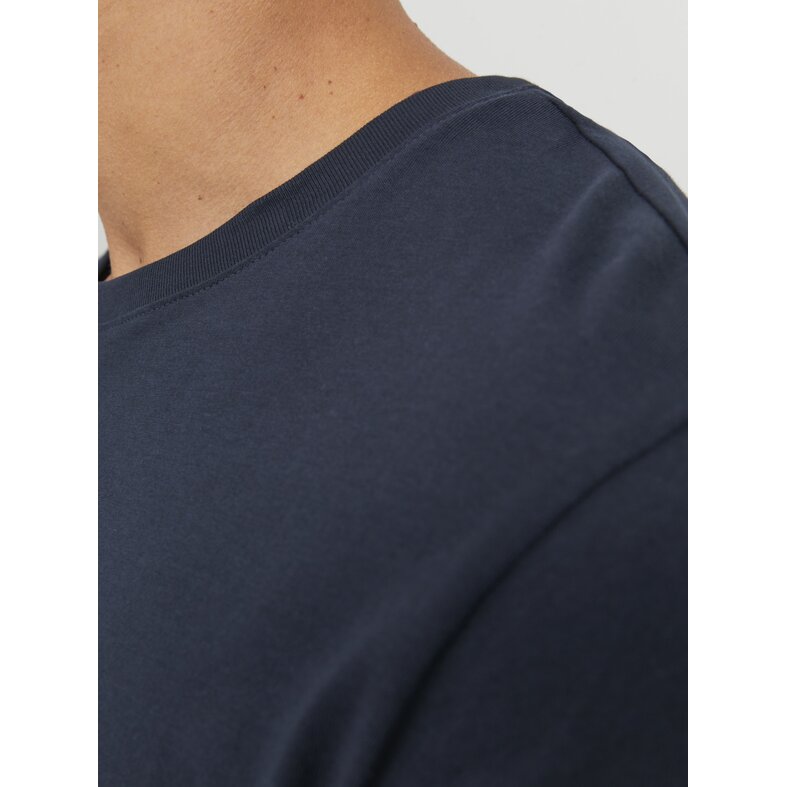 Jack & Jones Jack & Jones Basic Men's T-shirt JJEORGANIC Round Neck Dark Blue