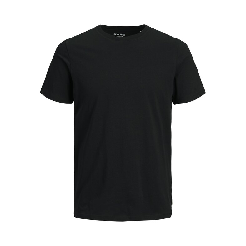 Jack & Jones Jack & Jones Basic Men's T-shirt JJEORGANIC Round Neck Black