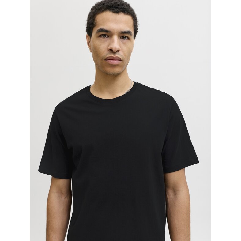 Jack & Jones Jack & Jones Basic Men's T-shirt JJEORGANIC Round Neck Black