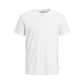 Jack & Jones Jack & Jones Basic Men's T-shirt JJEORGANIC Round Neck White