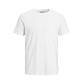 Jack & Jones Jack & Jones Basic Men's T-shirt JJEORGANIC Round Neck White