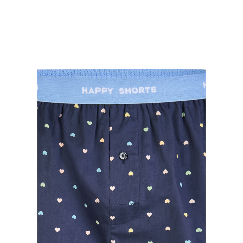 Happy Shorts Happy Shorts X Wide Boxer Shorts Men Hearts