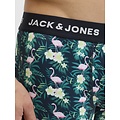 Jack & Jones Jack & Jones Men's Boxer Shorts Trunks Microfiber JACFLAMINGO Flamingo Print 3-Pack Dark Blue