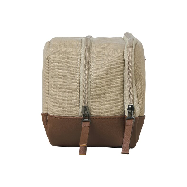 Jack & Jones Jack & Jones Men's Toiletry Bag JACPASCAL Beige/Brown
