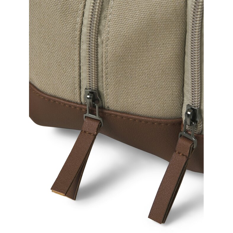 Jack & Jones Jack & Jones Men's Toiletry Bag JACPASCAL Beige/Brown